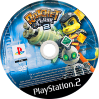 Ratchet & Clank Going Commando Playstation 2 US box art